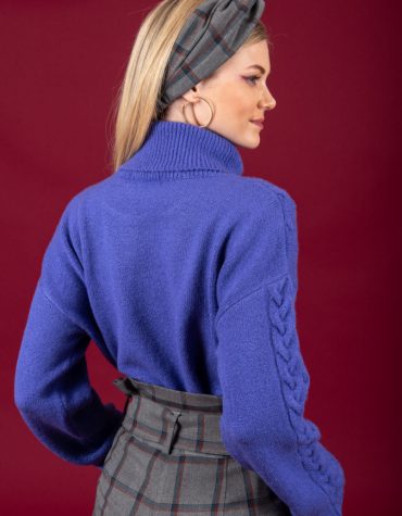 CHATON Catherine knit sweater Mauve 3