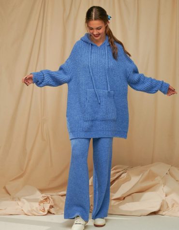 Karavan Arlette Knitted Oversized Hoodie 2