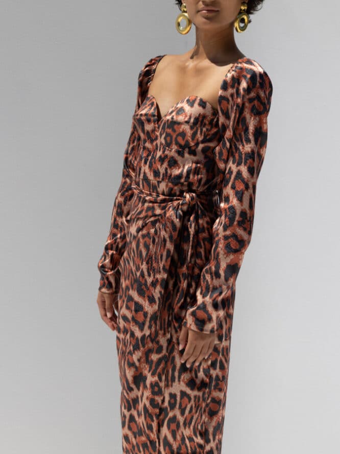 Mallory Diana Leopard Dress 2