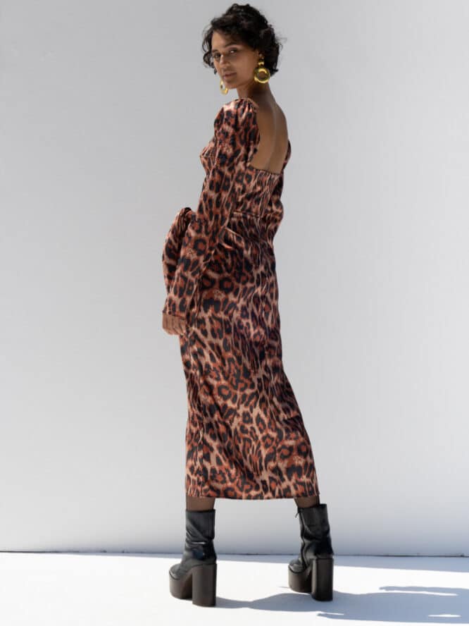 Mallory Diana Leopard Dress 3