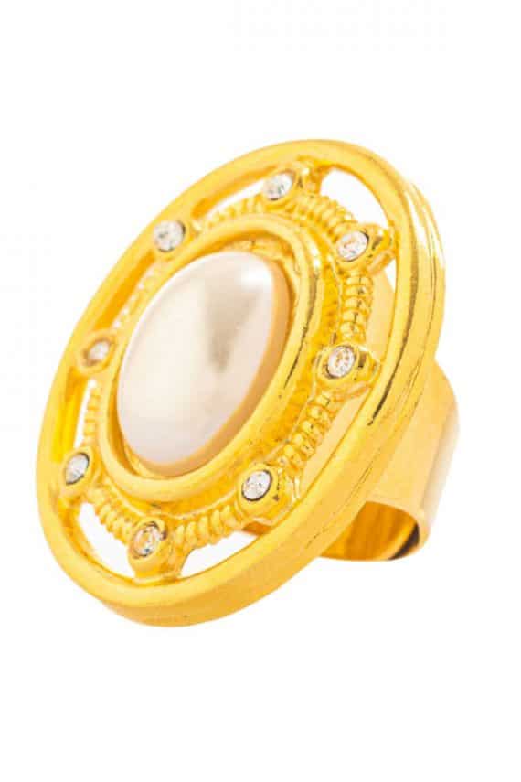 Kaleido Agnes Ring 24k Gold