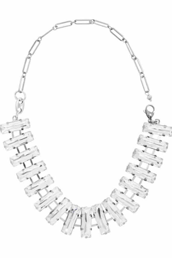 Kaleido Domino Necklace Silver