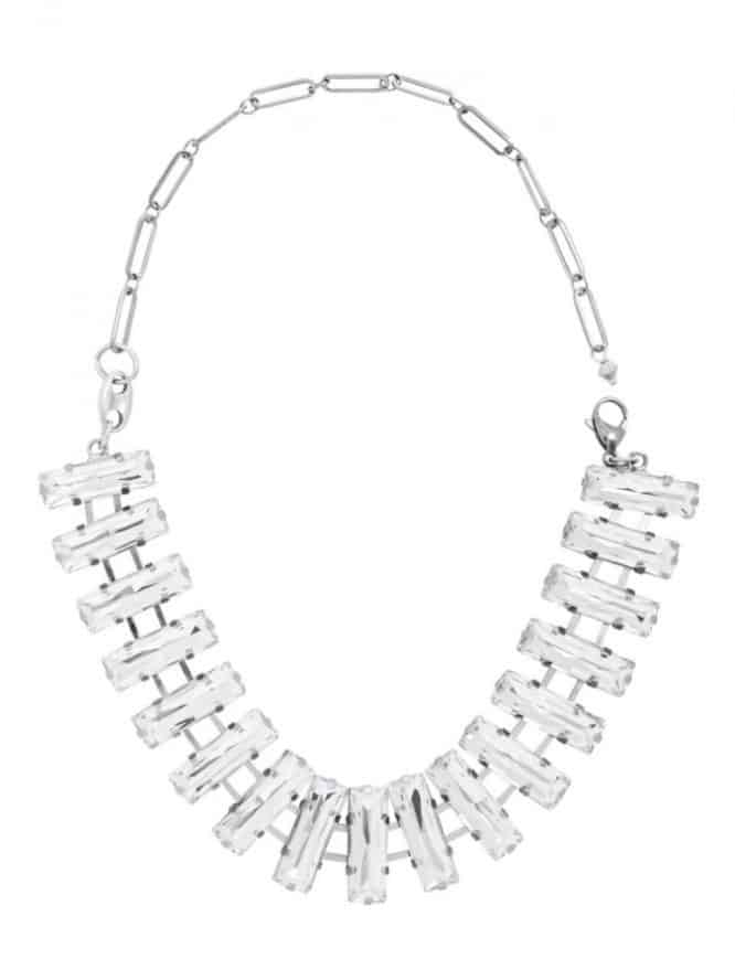 Kaleido Domino Necklace Silver