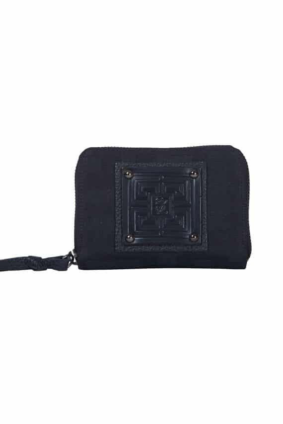 Ames Bags Wallet Small Full Black 1