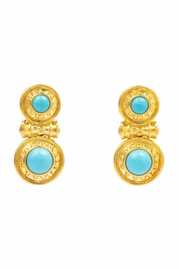 Kaleido Ariadne Earrings 24k Gold 1