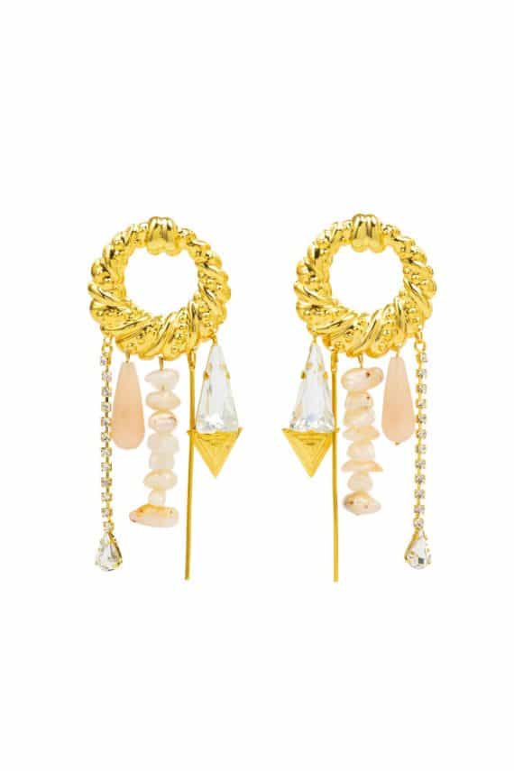 Kaleido Oro Santo Earrings 24k gold