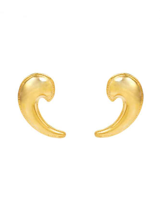 Kaleido Twin Flame EarringsGold 24k gold