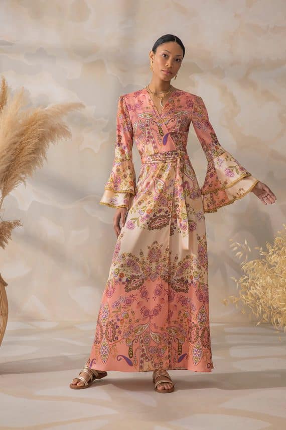 MYA Collection Corinne Kimono Dress 2