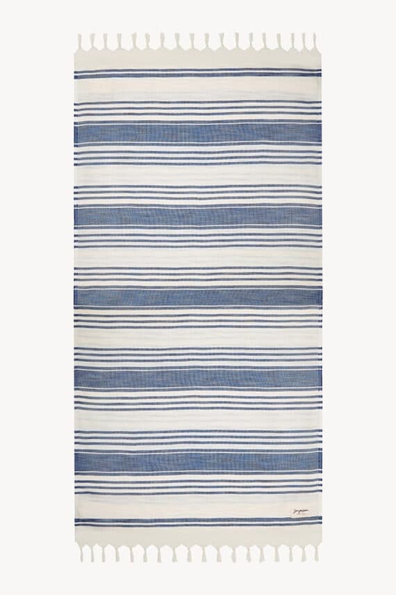 Sea You Soon Resort Salentina Tencel Towel – Sapphire Blue 200 x 100cm 3
