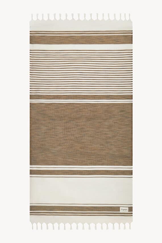 Sea You Soon Resort Soleto Tencel Towel – Mustard 200 x 100cm 3