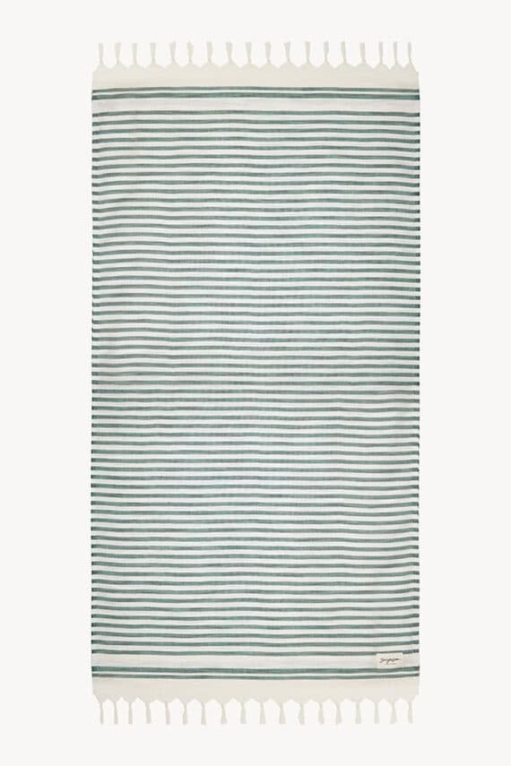 Sea You Soon Resort Tinetto Tencel Towel – Emerald 200 x 100cm
