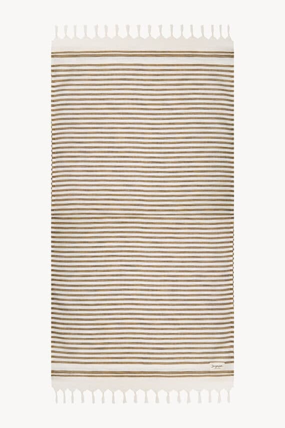 Sea You Soon Resort Tinetto Tencel Towel – Mustard 200 x 100cm 3