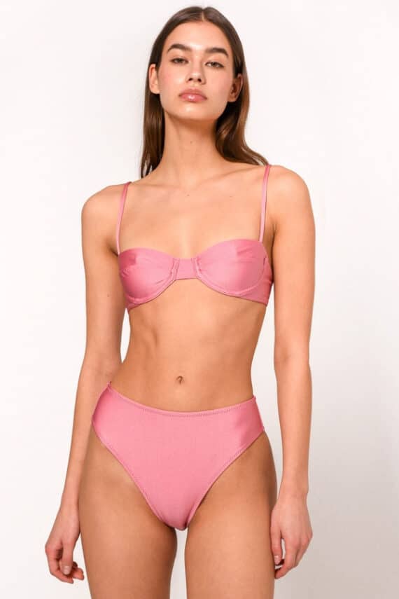 SunSetGo Brooke Monochrome Bikini Dusty Pink