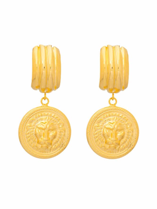 Kaleido Dione Earrings(Gold) 24k gold