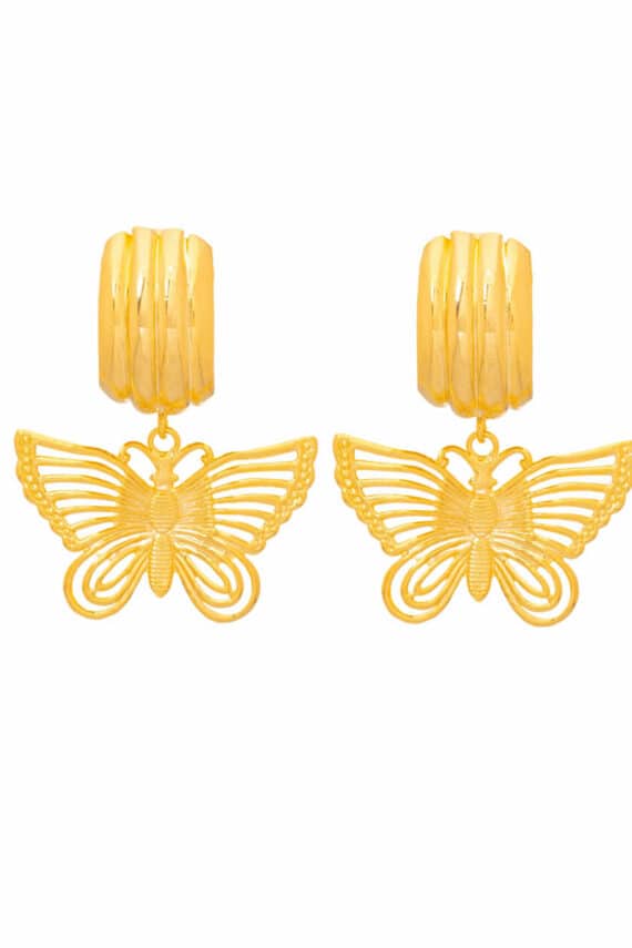 Kaleido Eris Earrings(Gold) 24k gold