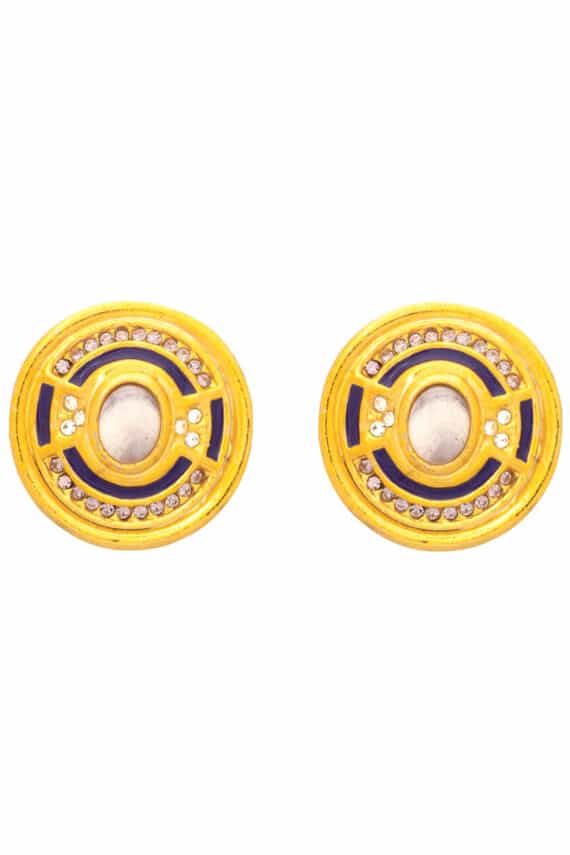 Kaleido Miramare Earrings(Clips) 24k gold