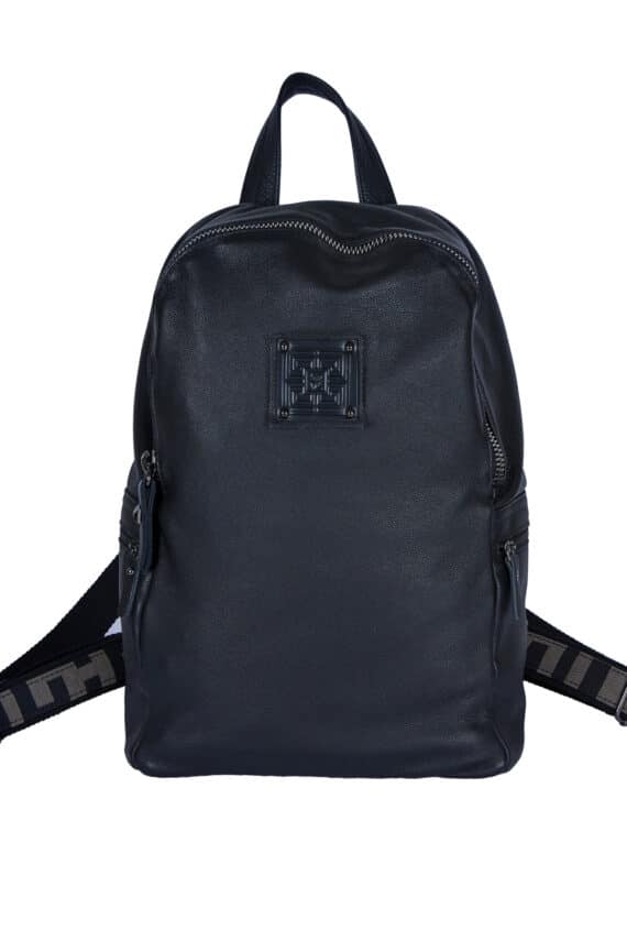 Ames Bags Olyfos Large Leather Black 4