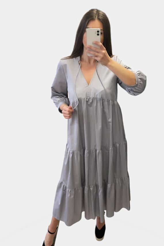 MILLA Midi Dress Grey
