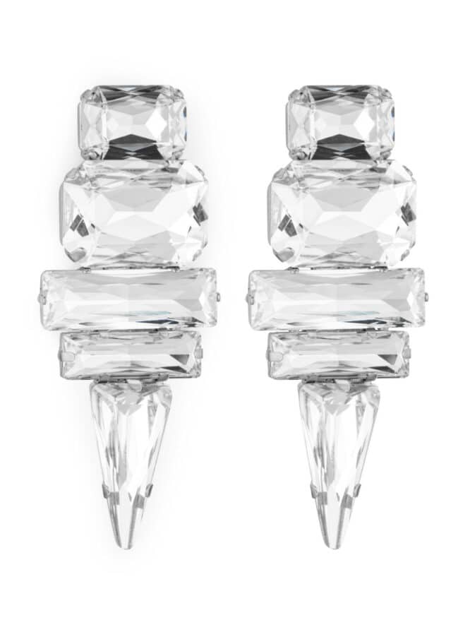 Kaleido Asteroid City Earrings(Silver) Silver Plated 2