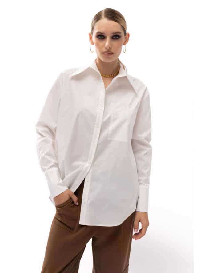 Mallory Cosmo White Shirt