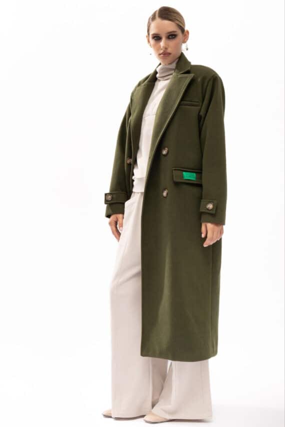 Mallory Brooklyn Green Coat 3